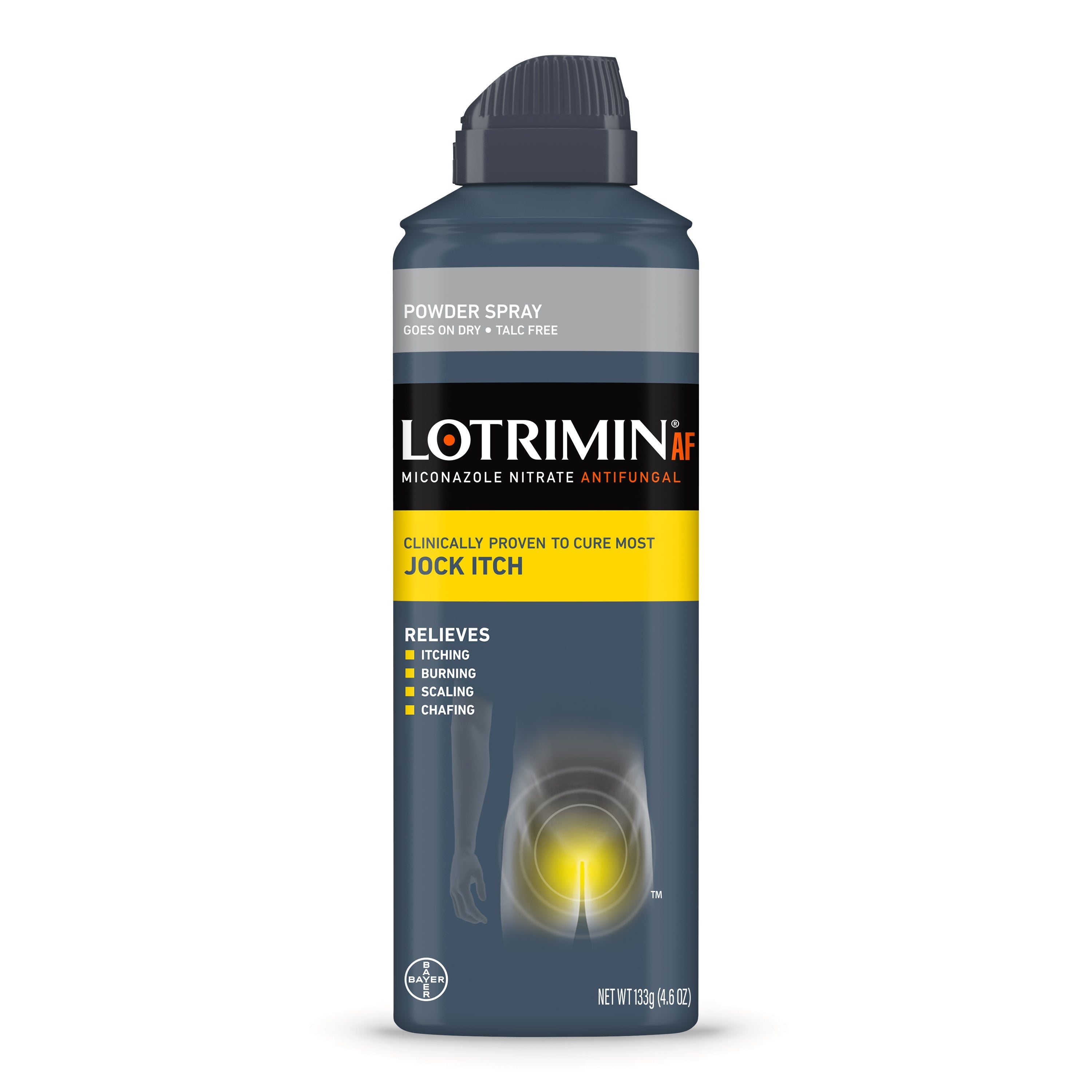 LOTRIMIN AF Jock Itch Powder Spray, 4.6 oz