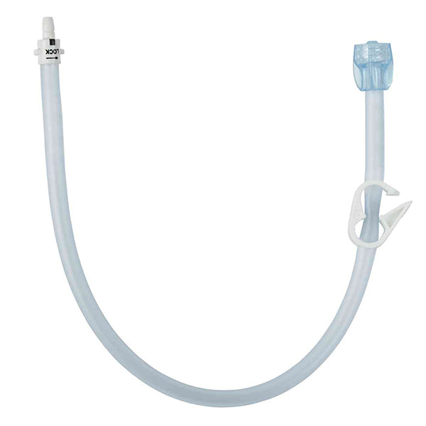 MIC-KEY Bolus Feed Extension Set with ENFit Connector, SECUR-LOK Straight Connector and Bolus ENFit Connector and Clamp, 30 cm