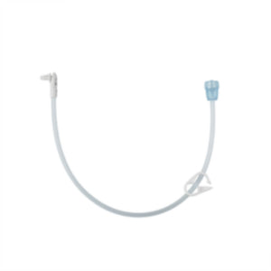 MIC-KEY Single Port Feed Extension Set With EnFit Connector, 24"