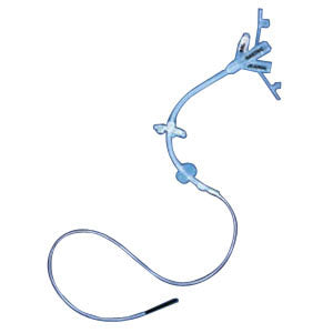 MIC Gastro-Enteric Feeding Tube 22 fr, 7 to 10mL Balloon 1 Each