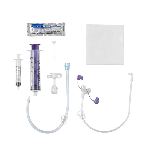 MIC-KEY Low-Profile Gastrostomy Feeding Tube Kit, 16 Fr, 0.8 cm 1 Each