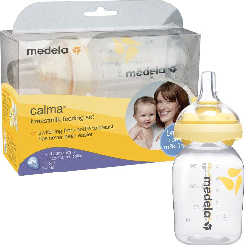 Calma Breastmilk Feeding Set with 5 oz Bottle 1 Each