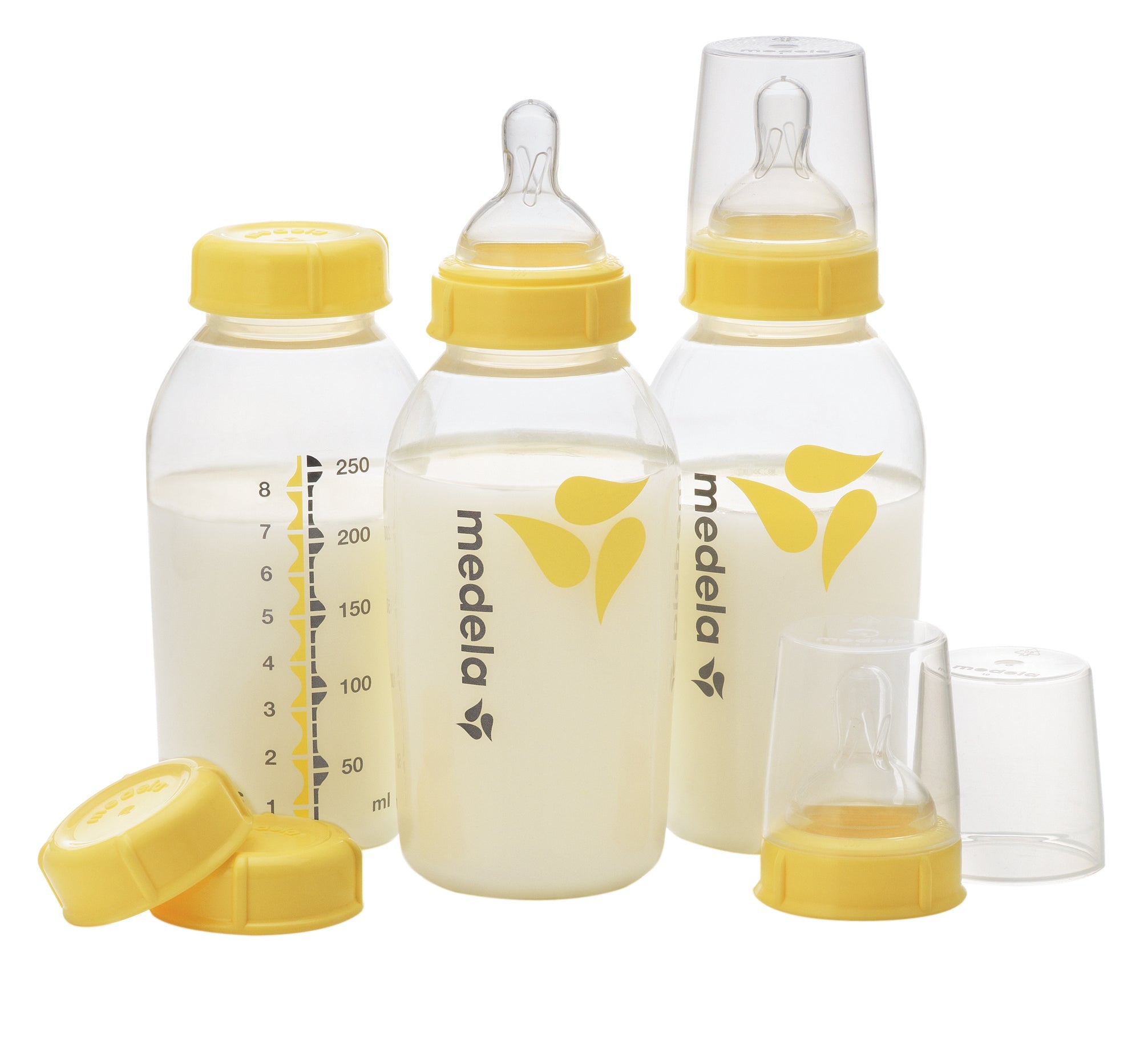 Breast Milk Bottle Set, 8 oz. 1 Each