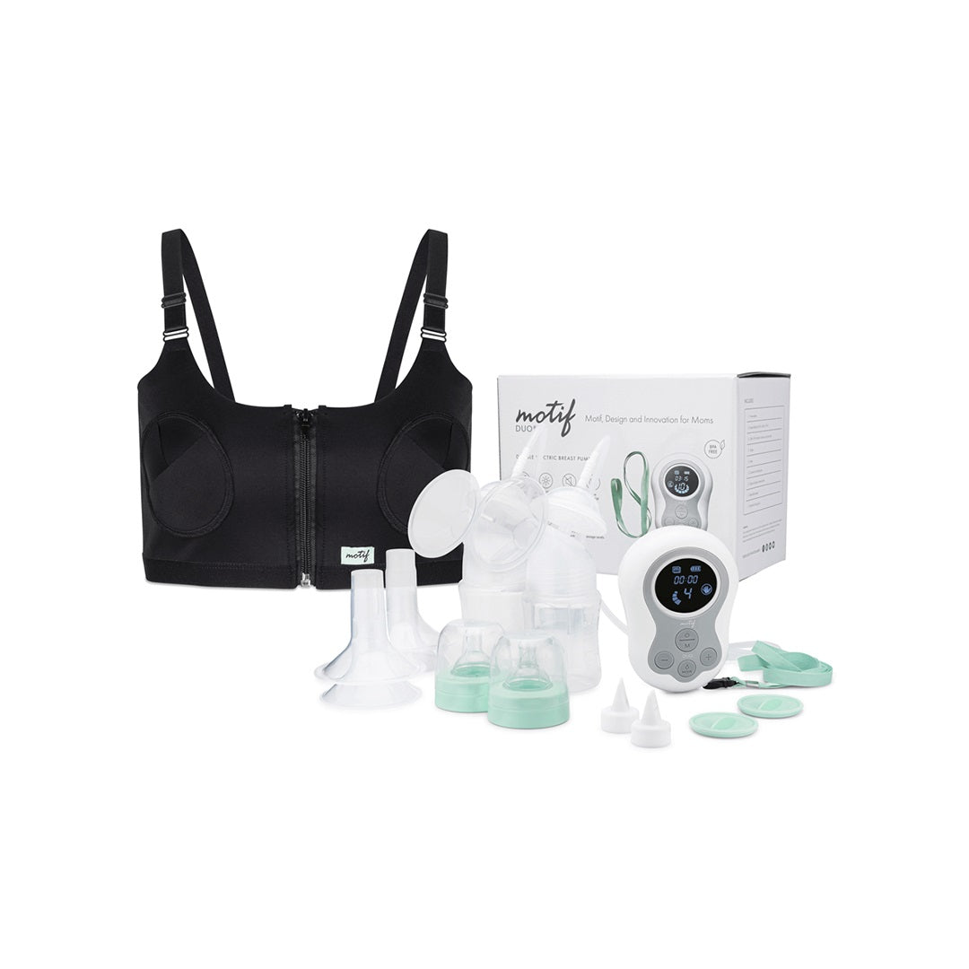 Motif Duo Breast Pump, With Hands-Free Pumping Bra Bundle 1 Each