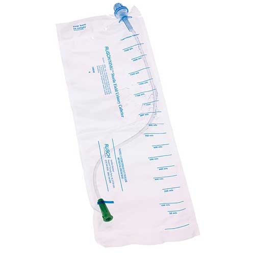 MMG Coude Closed System Intermittent Catheter Kit 16 Fr