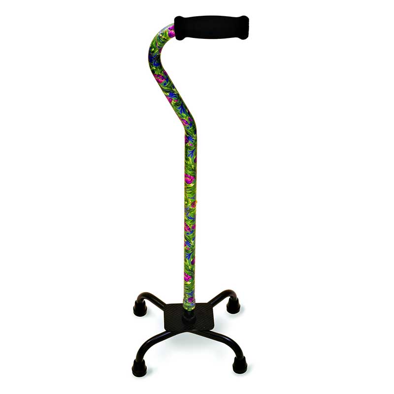 Small Base Quad Cane, Canterbury 1 Each