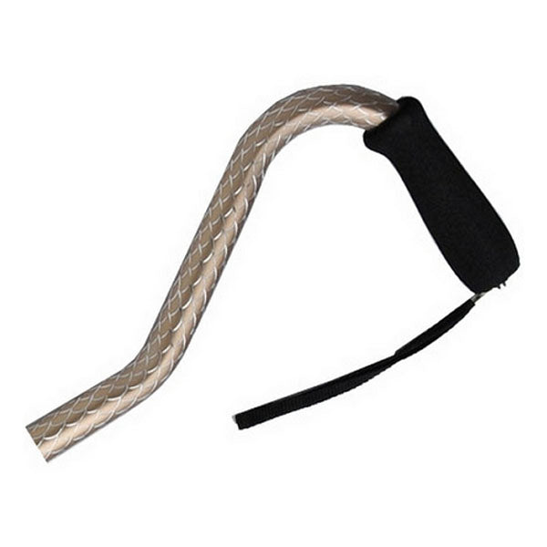 Offset Adjustable Aluminum Cane Foam Grip Handle, Champagne 1 Each