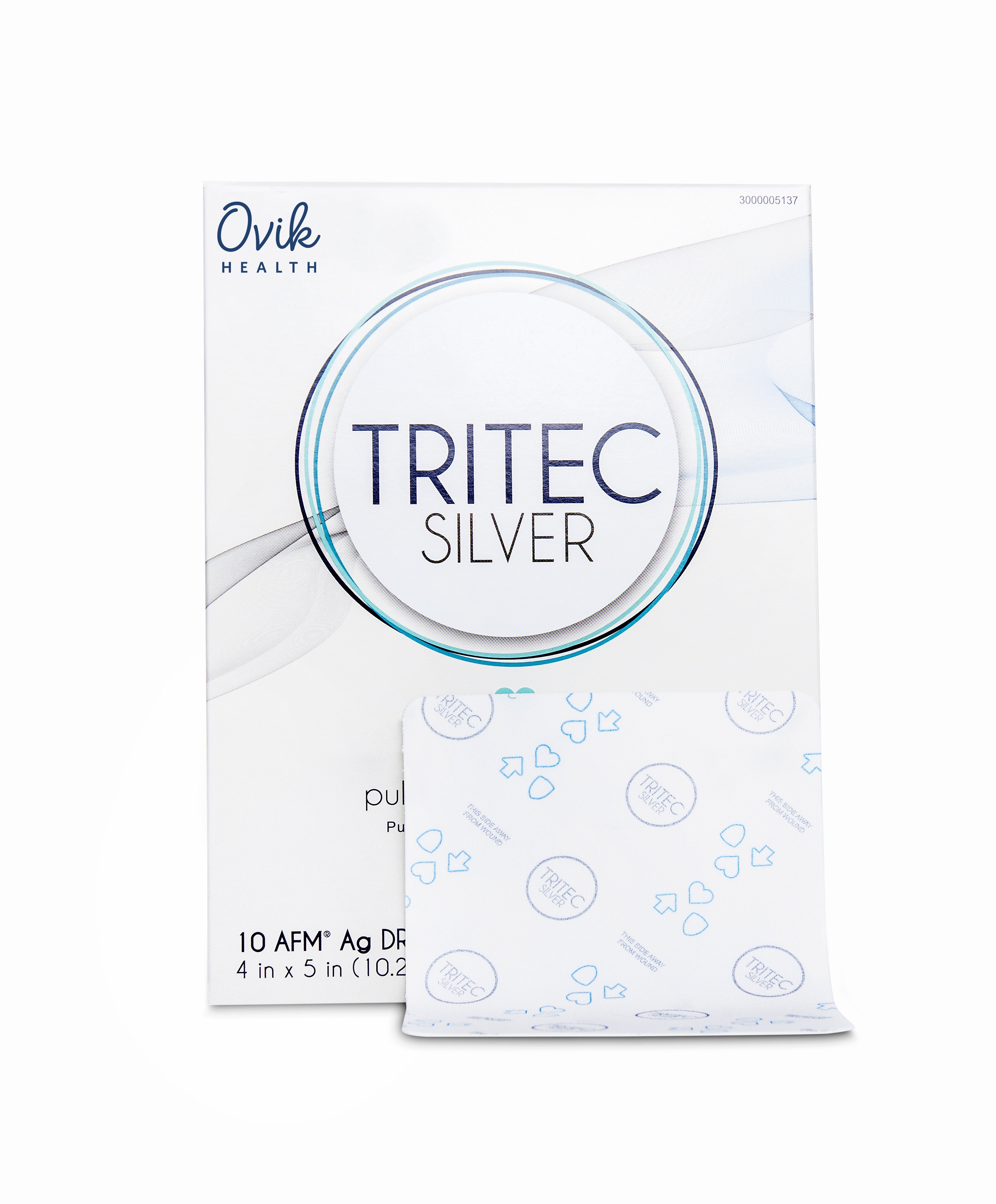 OVIK Health TRITEC Silver Contact Layer Dressing, 4" x 5"