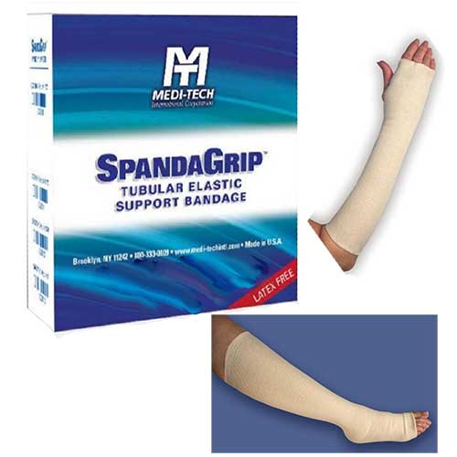 Spandagrip Tubular Elastic Support Bandage 3-1/2" x 11 yds, Size E, Natural