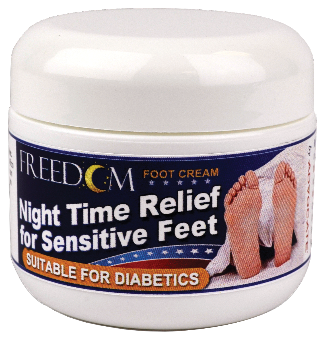 Freedom Night Time Foot Cream, 2 oz. Tub 1 Each