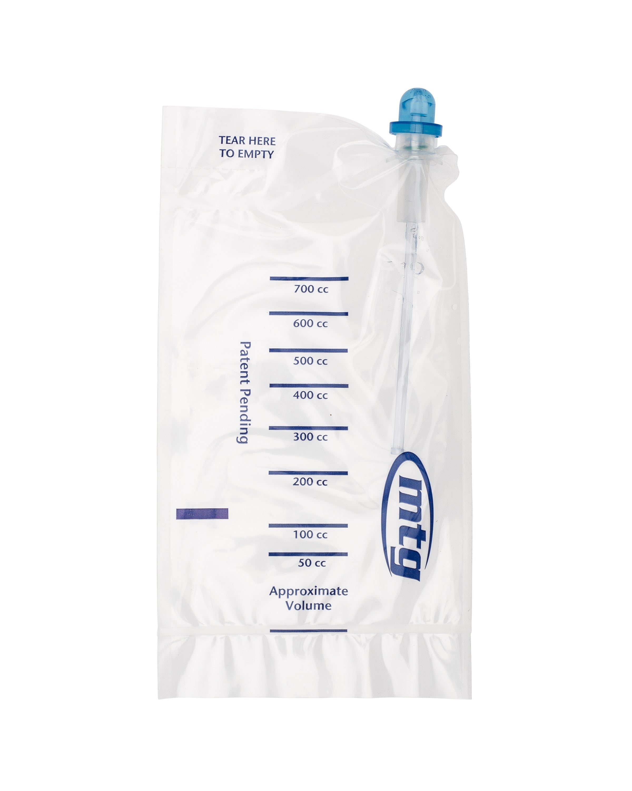 EZ-Advancer Closed System Intermittent Female Catheter, Pocket-Size, 14 Fr, 6" Length, 700 mL Collection Bag, Privacy/Disposal Bag