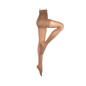 Mediven Plus Pantyhose with Adjustable Waistband, 30-40 mmHg, Closed Toe, Beige, Size 2 1 Each