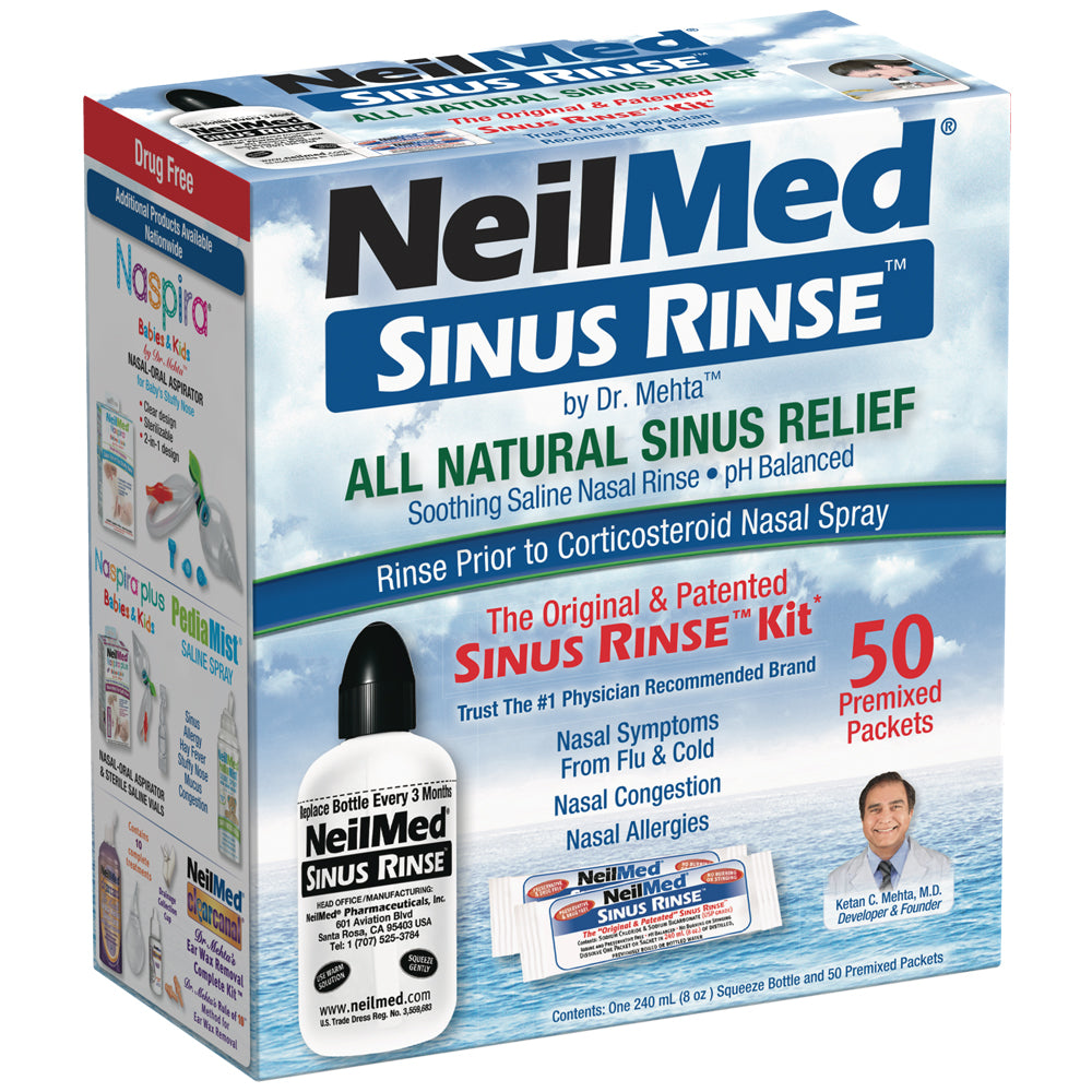 Sinus Rinse Starter Kit (50 Packets) 50 Each