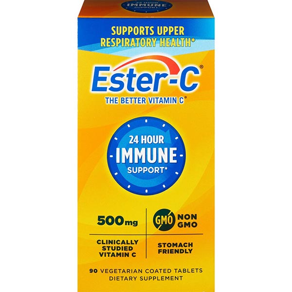 Ester-C 500mg, 90 Tablets 1 Each