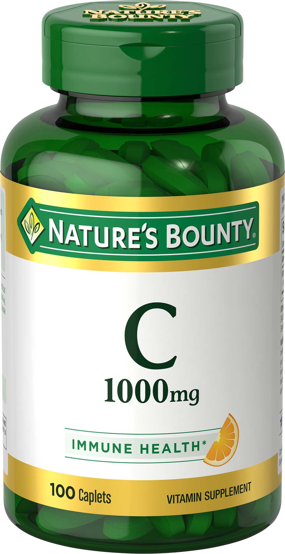 Nature's Bounty Pure Vitamin C Tablet, 1,000mg, 100 ct 1 Each