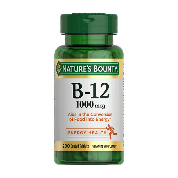 Nature's Bounty B-12, 1000mcg, 200 ct 1 Each