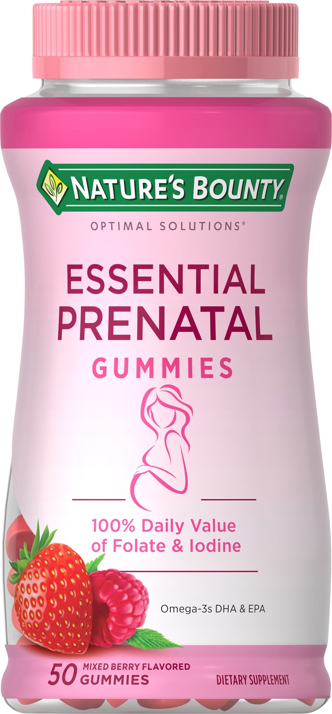 Optimal Solutions Essential Prenatal Gummies, 50 ct 1 Each