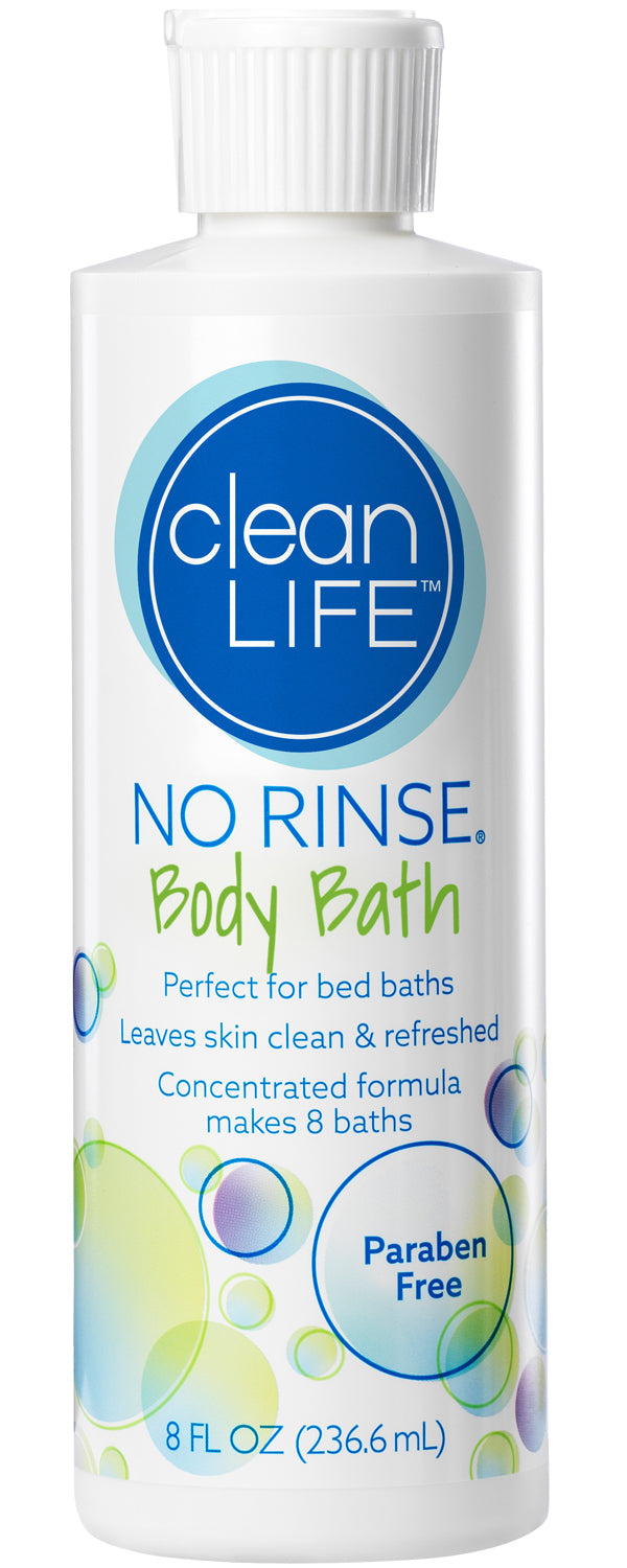 No-Rinse Body Bath 8 oz. 1 Each
