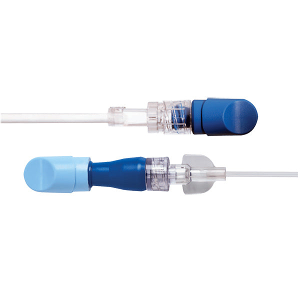 DualCap Solo Disinfecting Cap, Needle-Free Valve, Light Blue, Individuals