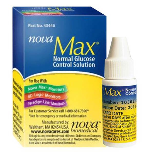 Nova Max Normal Control Solution 1 Box