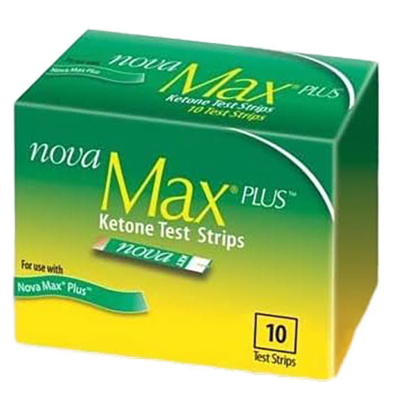 Nova Max Blood Ketone Test Strip (10 count) 10 Box