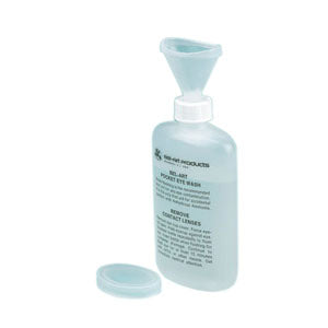 Pocket Size Eyewash Bottle with Lid, 4 oz 1 Each