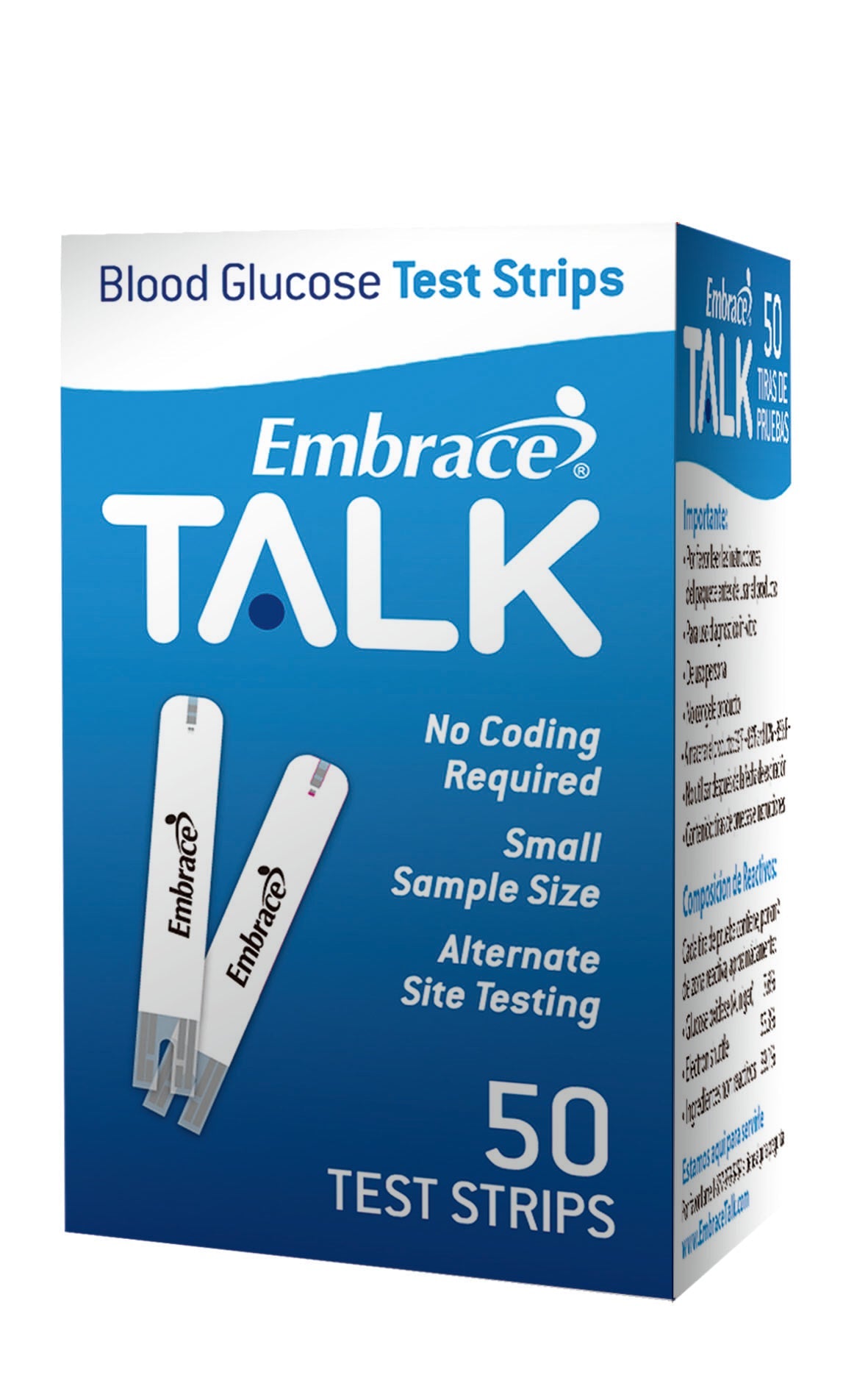 Embrace TALK Test Strip (50 Count) 50 Box