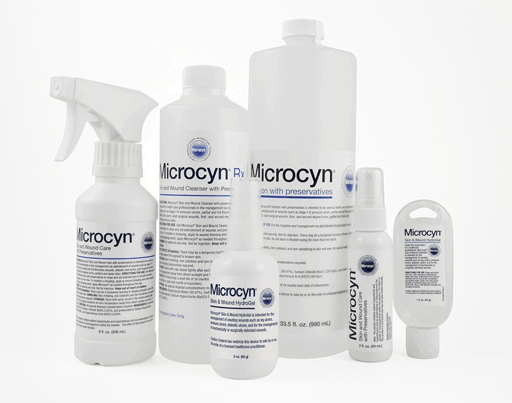 Microcyn Solution with Preservatives 990 mL Bottle 1 Each