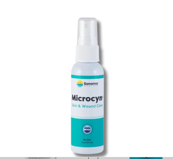 Microcyn Skin and Wound Cleanser, Pump Spray, 2 oz 1 Each