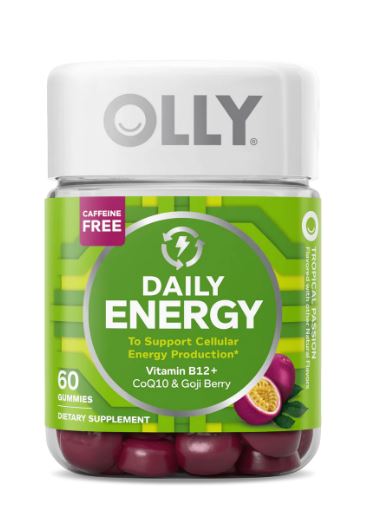 OLLY Daily Energy-Caffeine Free - Tropical Passion 60ct 1 Each