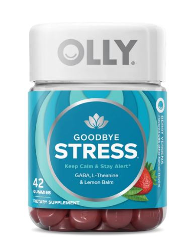 OLLY Goodbye Stress - Berry Verbena 42ct 1 Each