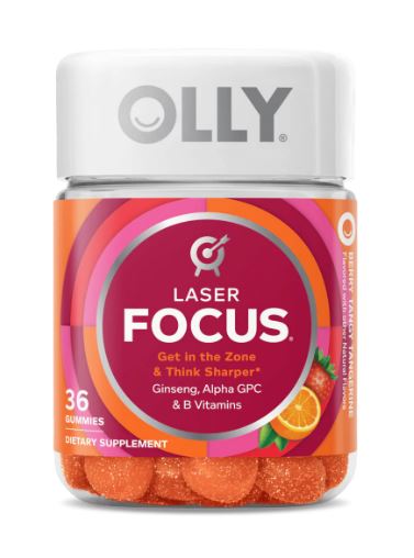 OLLY Laser Focus - Berry Tangy Tangerine 36ct 1 Each