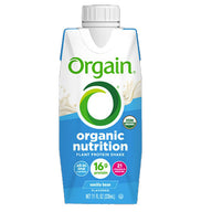 Orgain Organic Nutrition Plant-Based Shake, Sweet Vanilla Bean, 11 fl oz