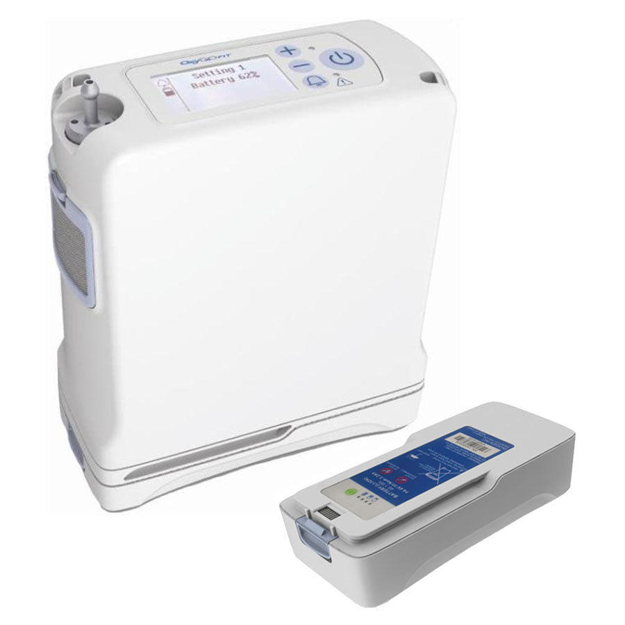OxyGo FIT 3 Setting Portable Oxygen Concentrator with 8 Cell Battery 1 Each