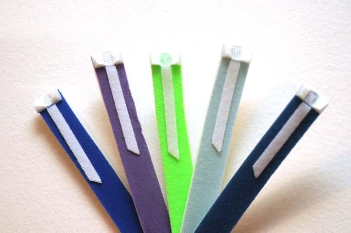 Pepper Medical Rainbow Ties Tracheostomy Tube Holder, Pediatric
