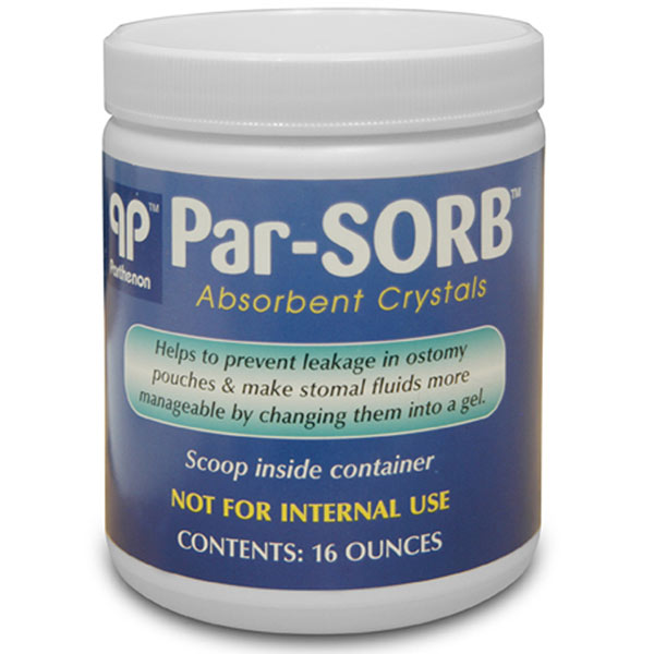 Par-Sorb Absorbent Crystals,16 oz. Jar 1 Each