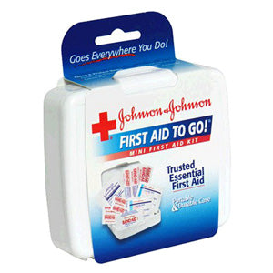 Johnson & Johnson Mini First Aid Kit 10 Each