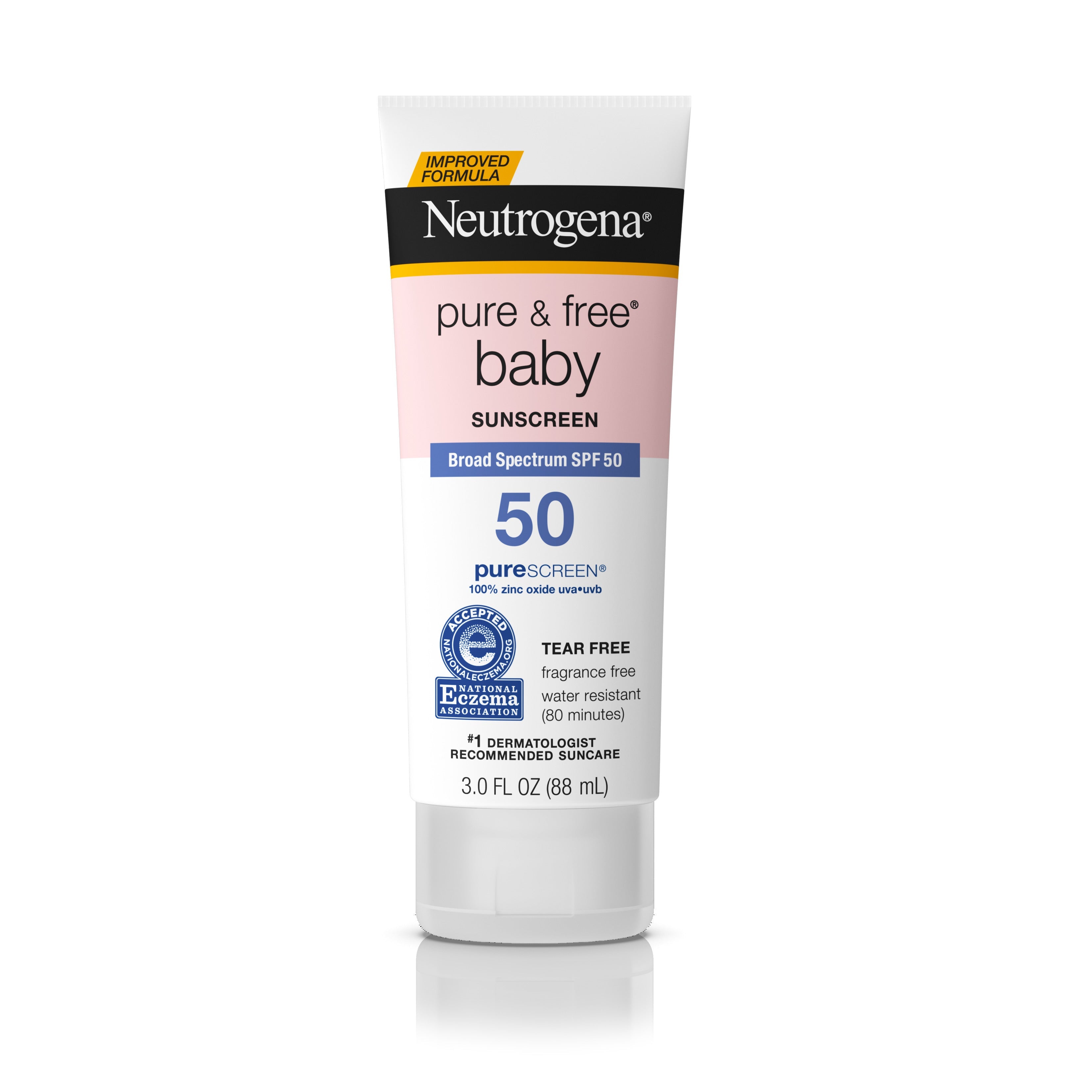 Neutrogena Pure & Free Baby Sunscreen SPF 50 3 fl oz 1 Each