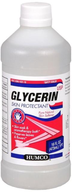 Glycerin Liquid, 16 oz. Bottle 1 Each