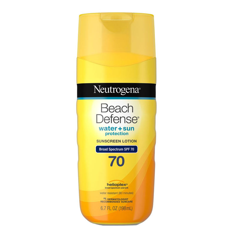 Neutrogena Beach Defense Water Sunscreen Lotion SPF 70 6.7 fl oz 1 Each
