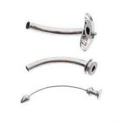 Jackson Improved Tracheostomy Tube, #6, Non-Fenestrated 1 Each