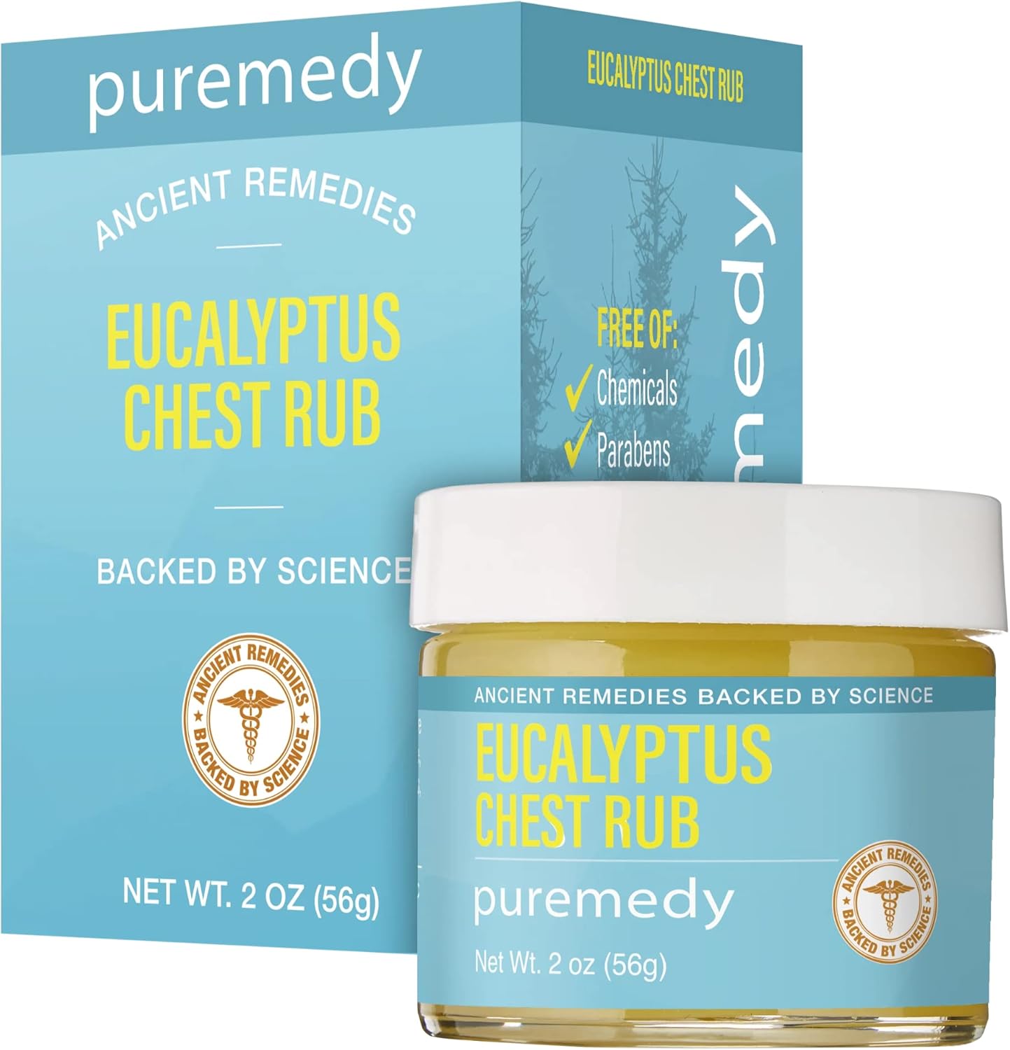 Puremedy Eucalyptus Chest Rub, 2 oz 1 Each