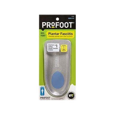 ProFoot Plantar Fasciitis Insoles for Men 1 Each