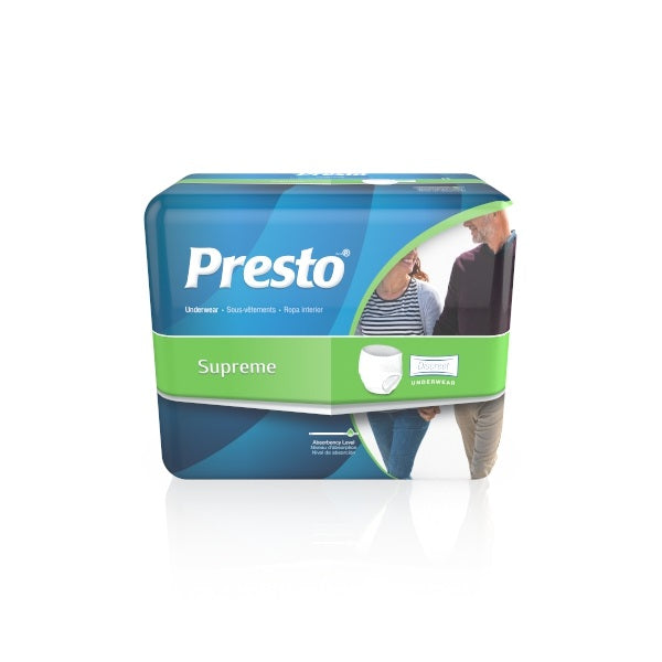 Presto Discreet Underwear, Medium, 32" - 44"