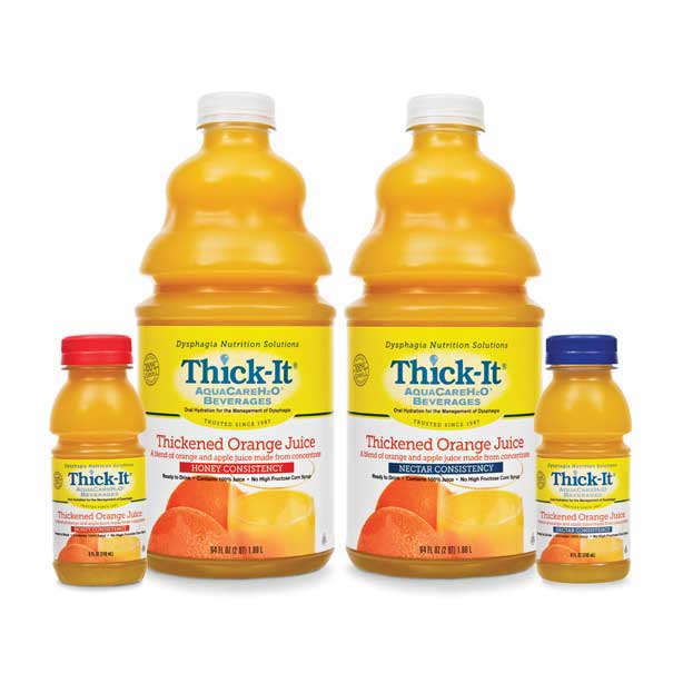 Thick-It Clear Advantage Thickened Orange Juice Nectar Consistency 8 oz.