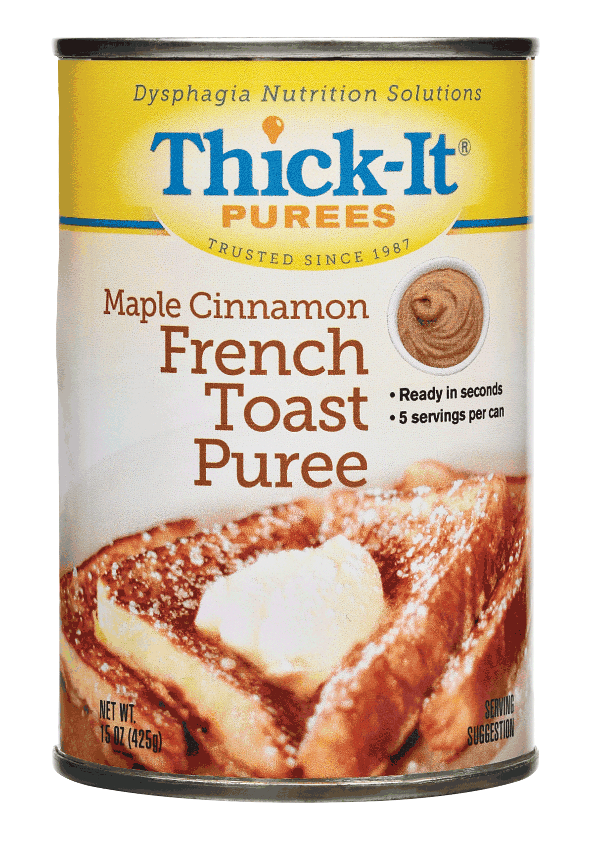 Thick-It Maple Cinnamon French Toast Puree 15 oz. Can