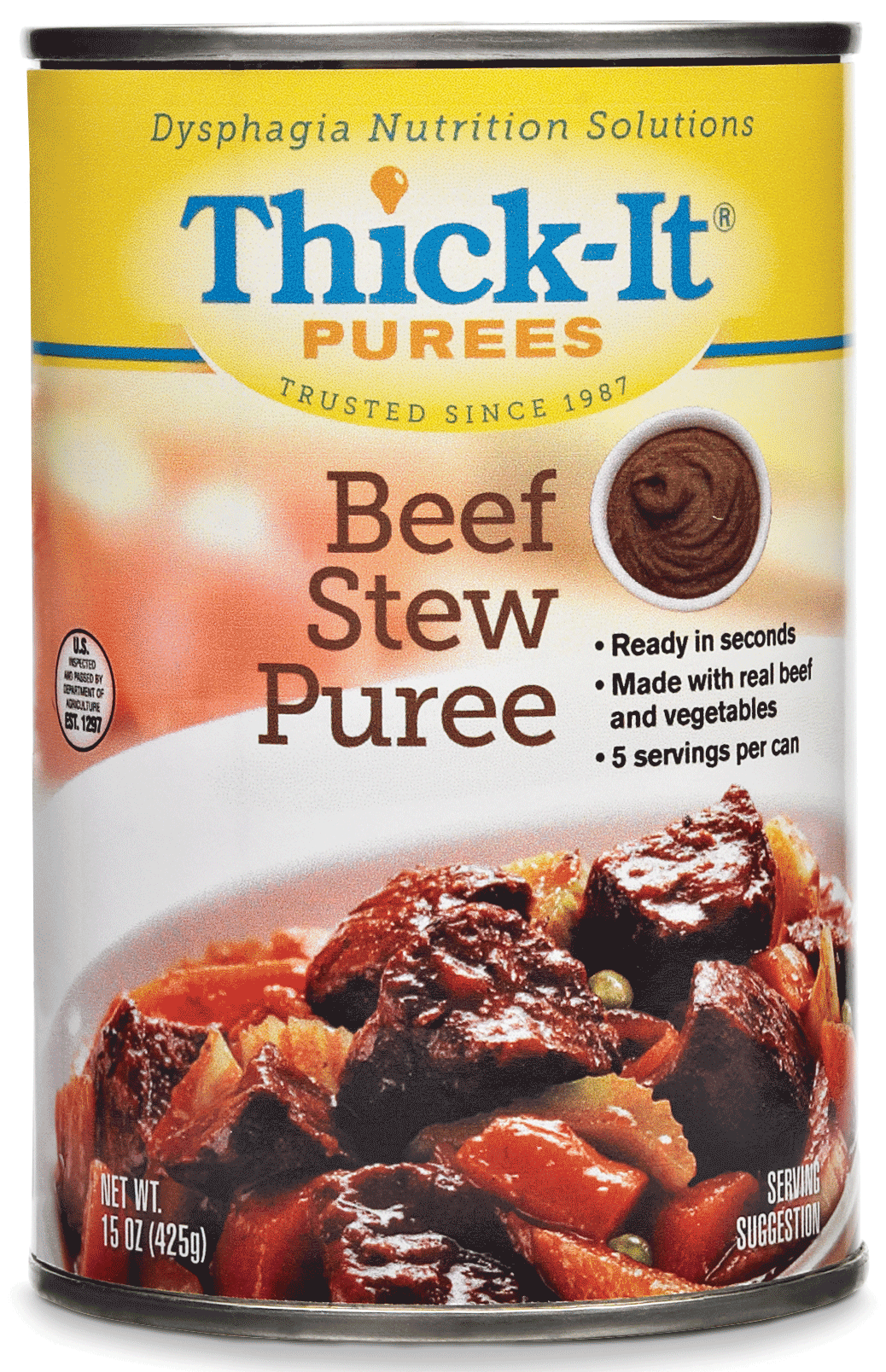 Thick-It Beef Stew Puree 15 oz. Can
