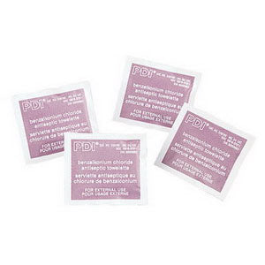 Hygea Obstetrical Benzalkonium Chloride Towelette 100 Box