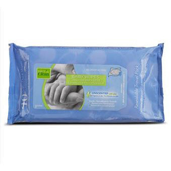 Nice and Clean Baby Wipe Unscented 7" x 8" 1 Each
