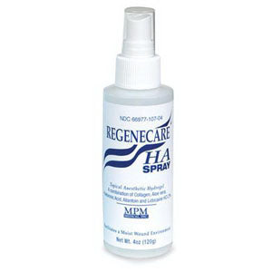 Regenecare HA Topical Anesthetic Hydrogel Spray 4 oz. Bottle 1 Each